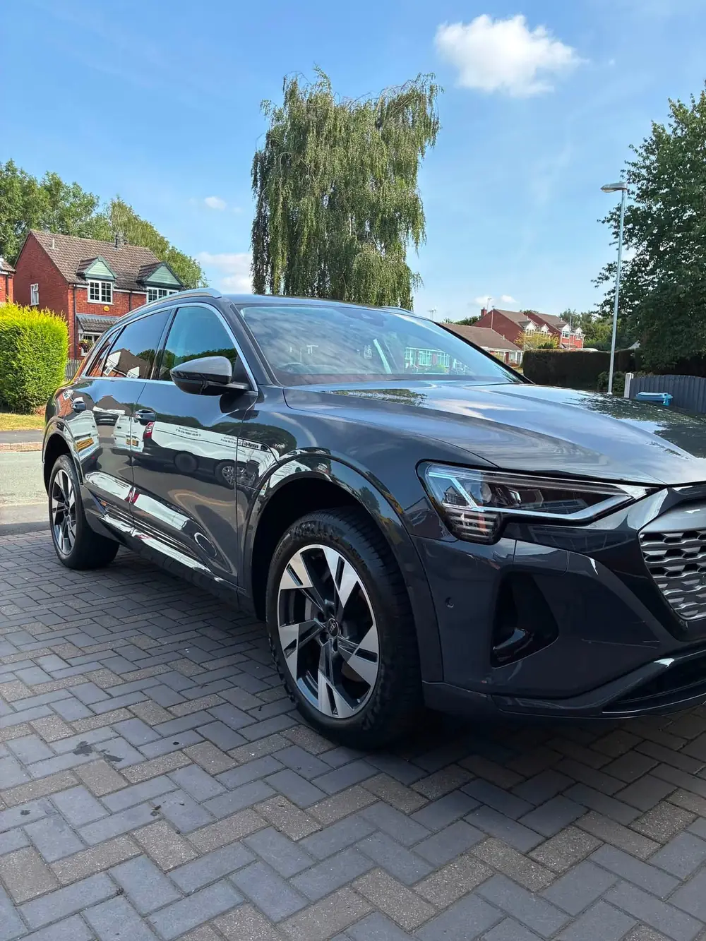 Audi Q8 after new car protection ceramic coating in Stafford